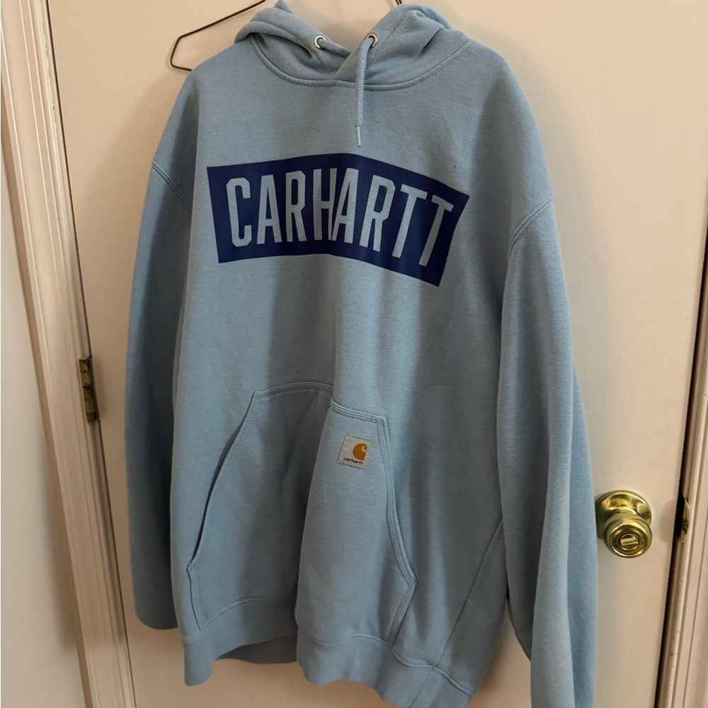Carhartt Men's Blue Hoodie